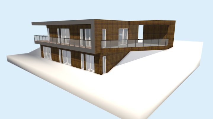 Fjellboveien Konsept 3D Model