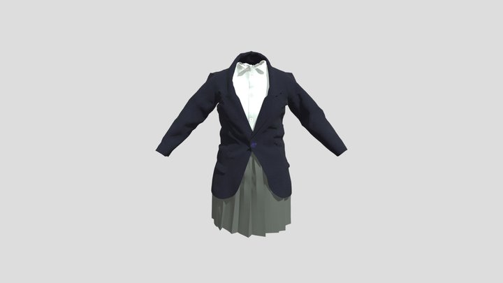 School Uniform 3D Model