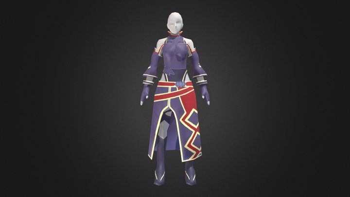 Clothing (Yuuki - Sword Art Online) 3D Model