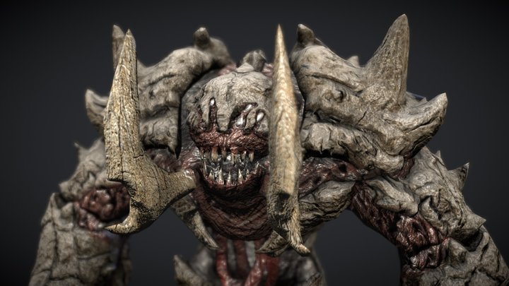 MOB Behemoth 01 Preview 3D Model