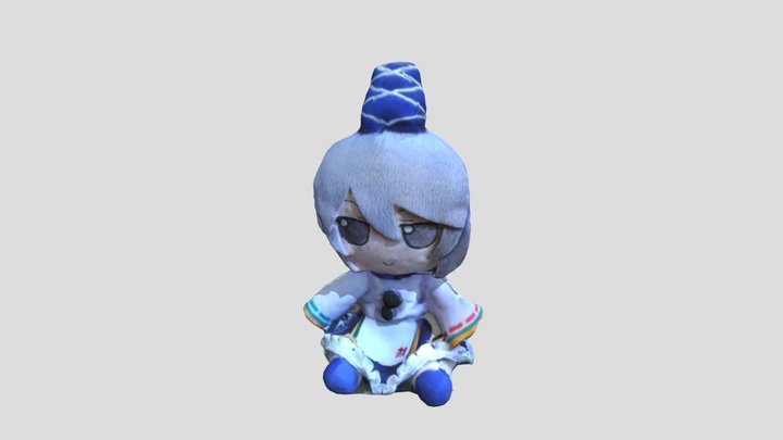東方 Project - Mononobe no Futo Fumo (3D Scan) 3D Model