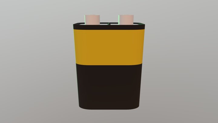 battery 3D Model