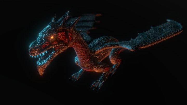 DRAGON " THERA" – Modello 3D gratuito STL