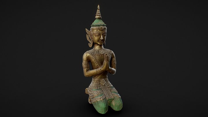 Buddha Statue 3D Model