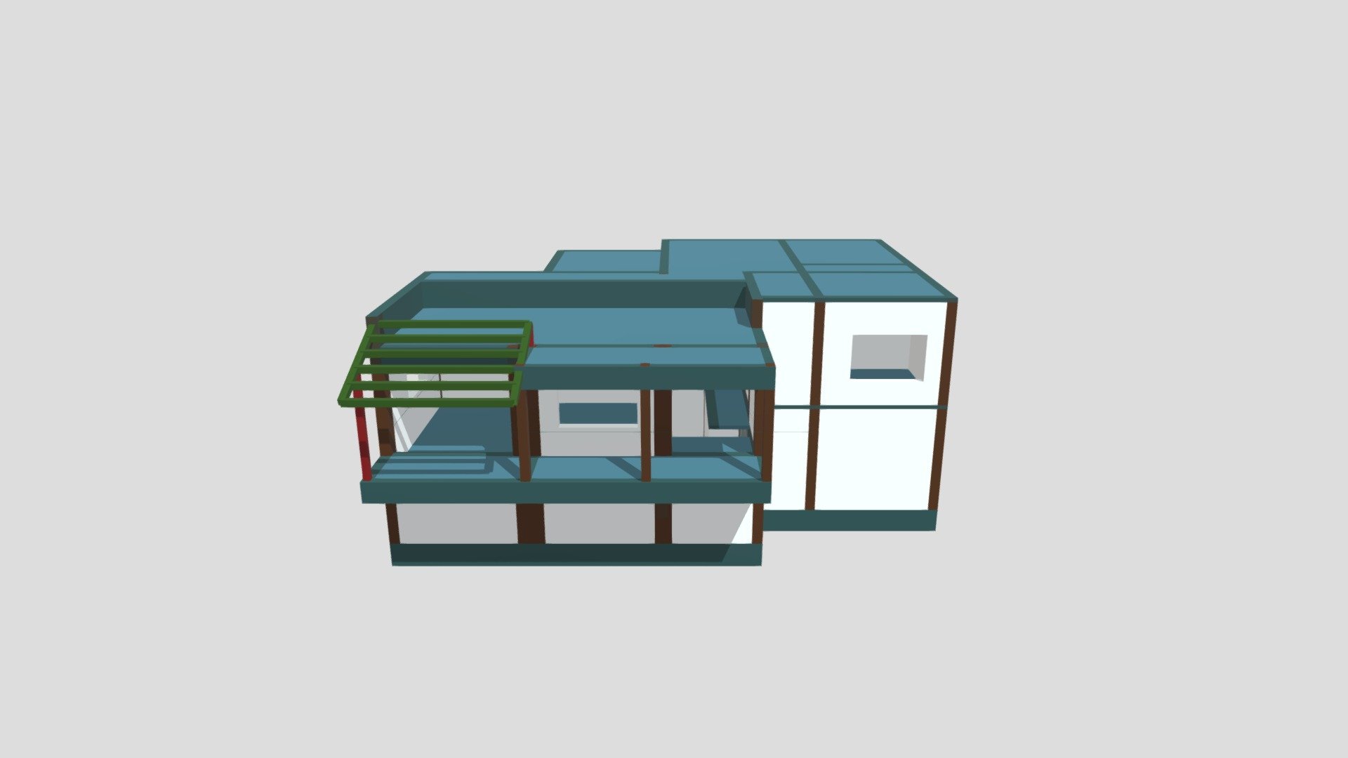 Modelo 3D Residência