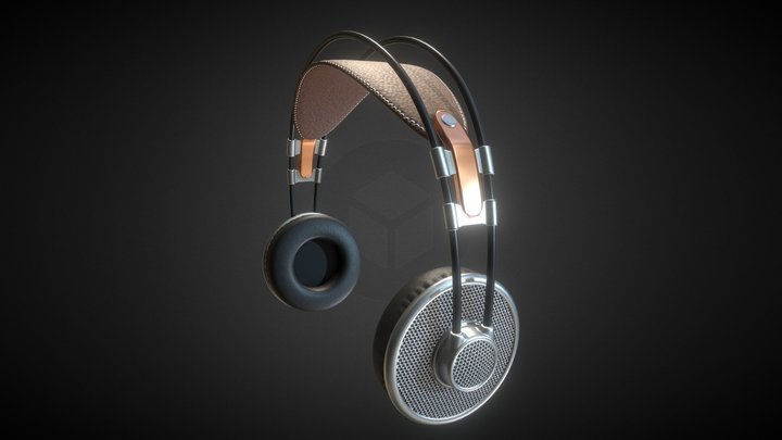 earphone 3D Model
