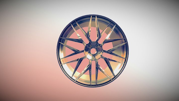 Vorsteiner Wheels 3D Model