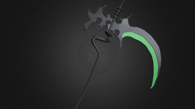 Seraph Of End: Shinoa's Weapon 3D Model