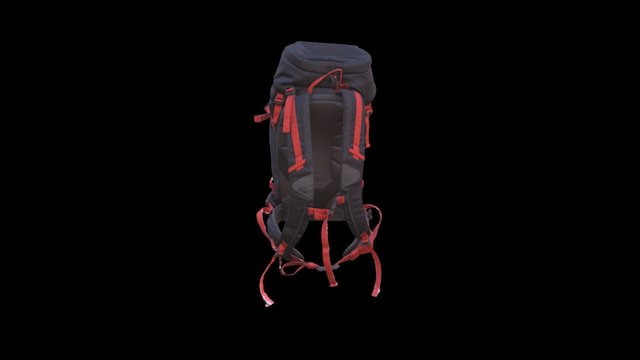 2M_Backpack 3D Model