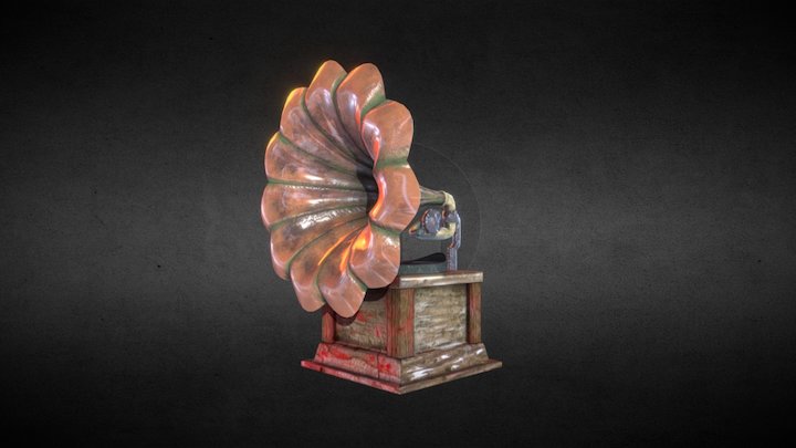 Circus Phonograph 3D Model
