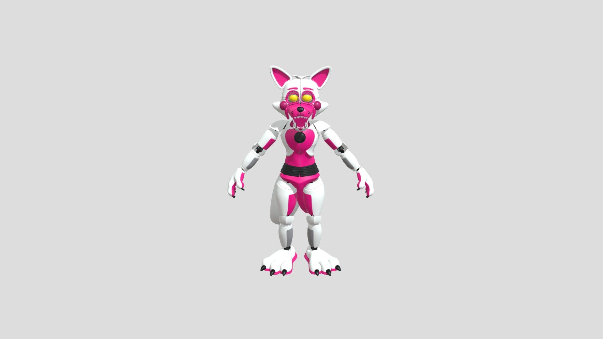 Funtime Foxy - FNAF // Qutiix - Download Free 3D model by [SUB TO MY  CHANNEL IN DESC. PLEASE] (@VampireVinnie) [80bca18]