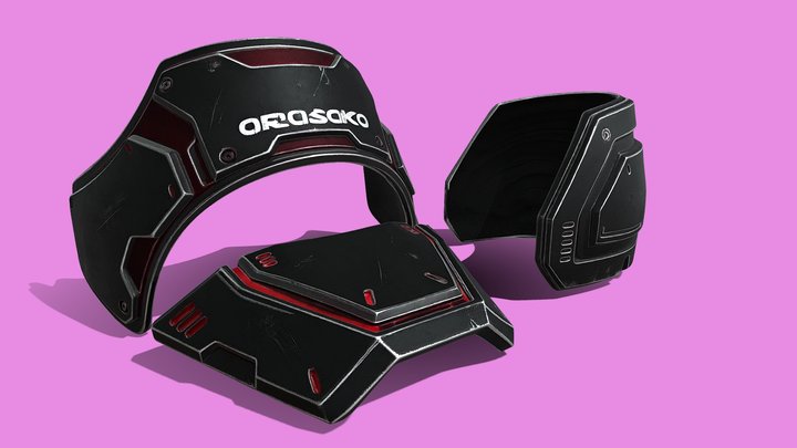 Arasaka Exosuit boot/shoe Fragments