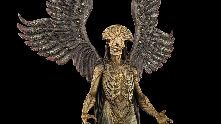 Angel of Death 3D Model