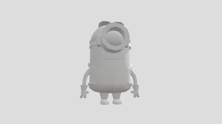 Minion Stuart V2 3D Model