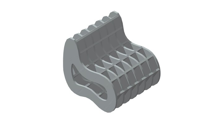 Chair Iteration #2 3D Model