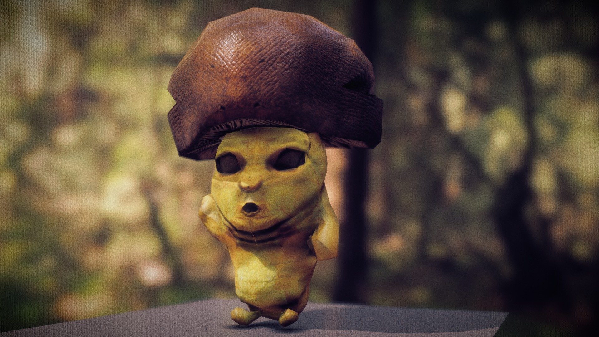 Tiny Creature: Mushroom Monster.