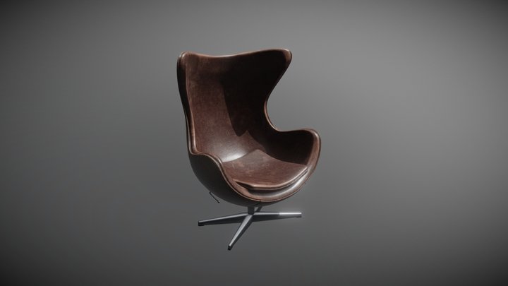 Egg Chair 3D Model