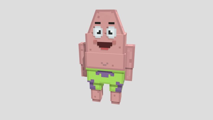Patrick Minecraft Model 3D Model