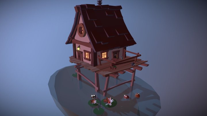 Frog Spot 3D Model