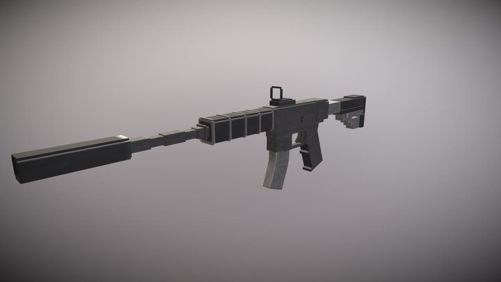 M416 3D Model