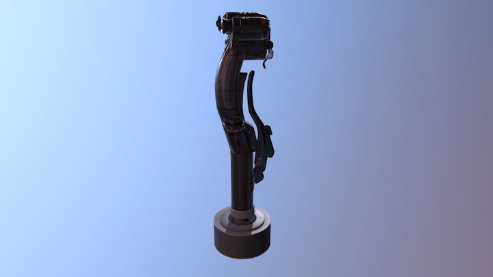 Mig-29 joystick TS 3D Model