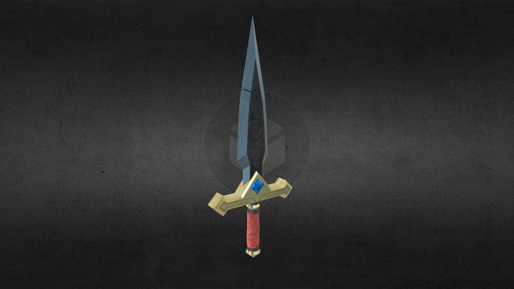 Warrior Dagger (weapon) 3D Model
