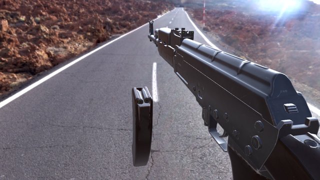 Ak 47 3D Model