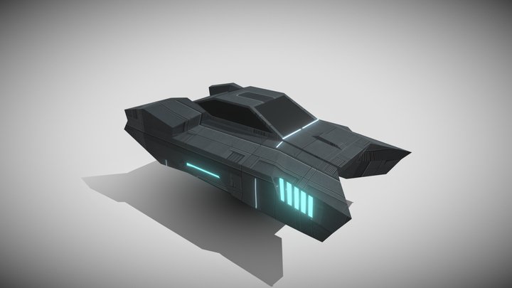scifiCar_2 – Modello 3D gratuito STL