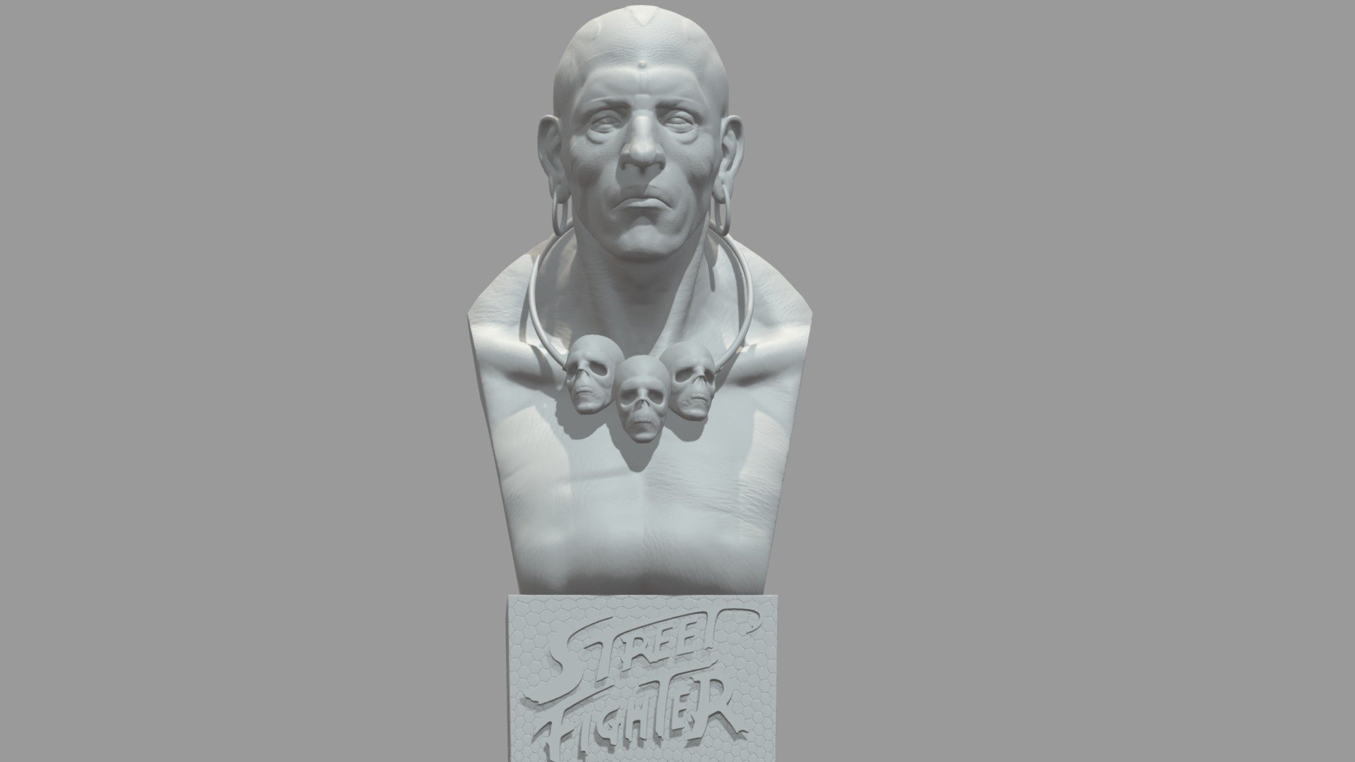 Street Figther Dhalsim Free PrintableSTL B.Brito
