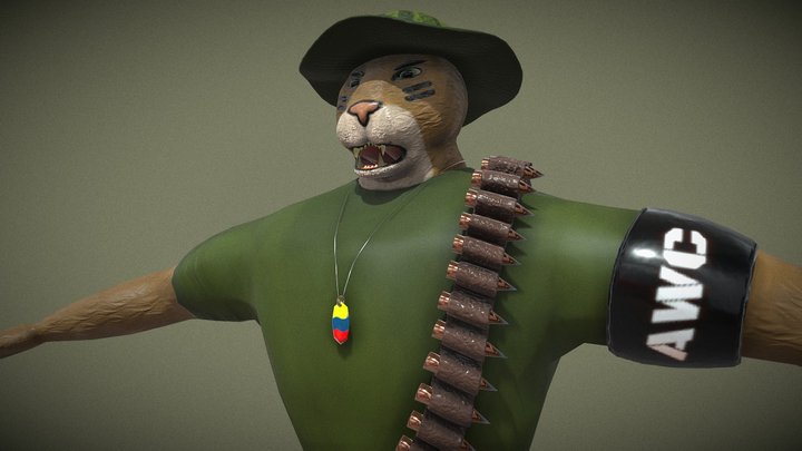 Personaje Estilizado 3D Model