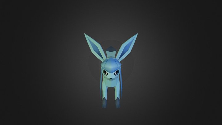 Glaceon 3D Model