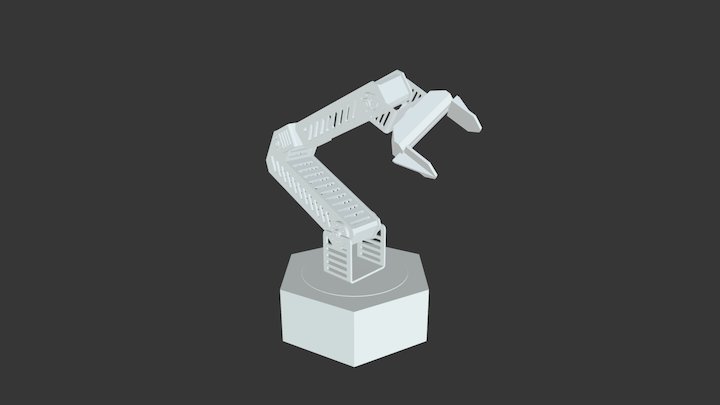 Robot arm 3D Model