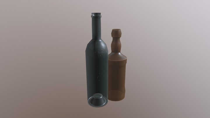 Bottles 3D Model