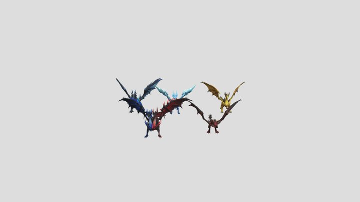 Dragon 3D Model