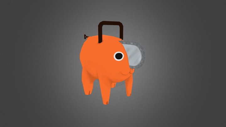 ポチタ/Pochita 3D Model