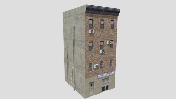 PSX Apartment 3D Model