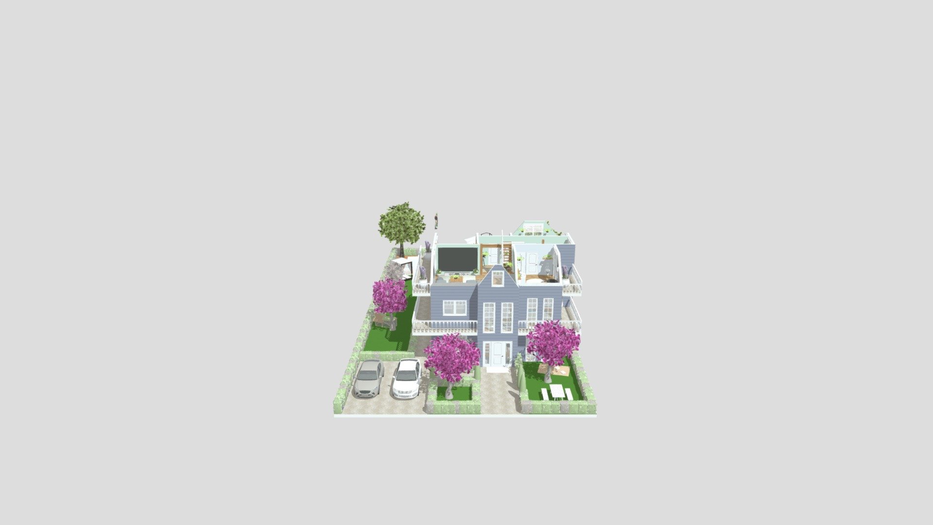 Family dream house