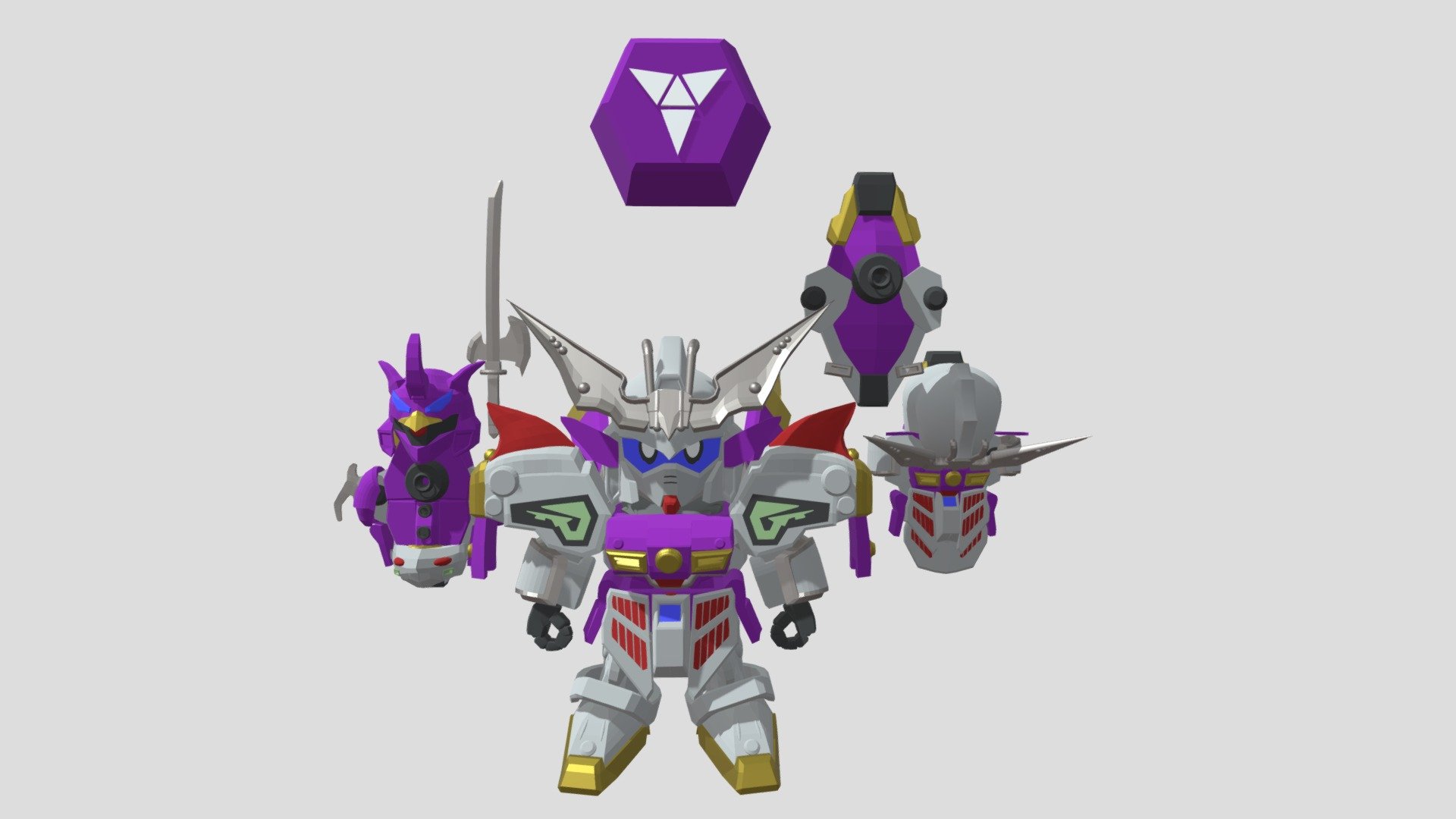 [SD Gundam] 鉄斗羅頑駄無 TetoraGundam