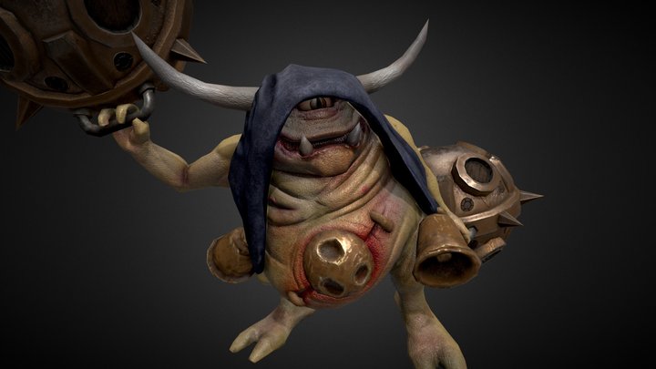 Nurgling Grenadier 3D Model