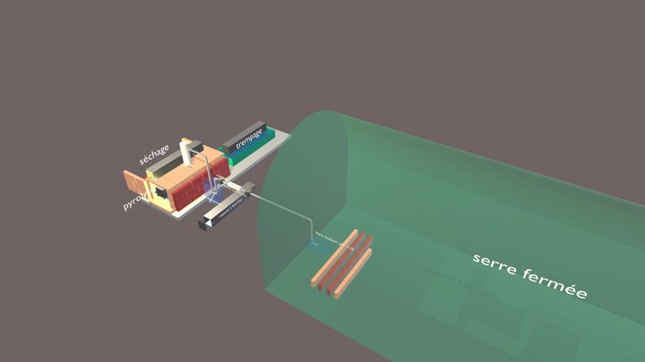 FOUR-CAPSULES-BIOCHAR 3D Model