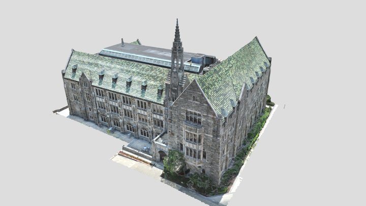 Devlin Hall 3D Model for Sketchfab 3D Model