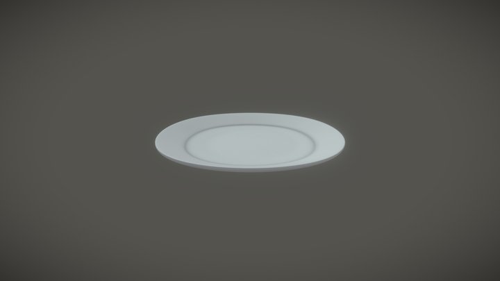 Plate 3D Model