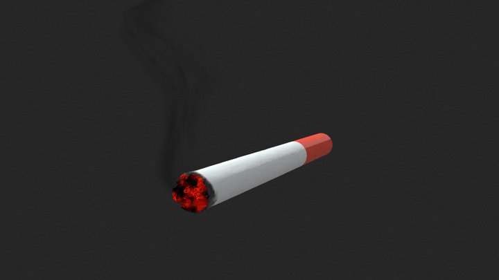 Cigarette 3D Model
