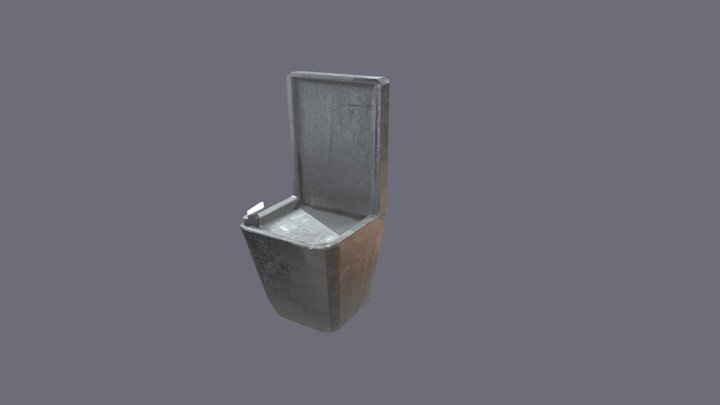 Vintage Drinking Fountain 3D Model