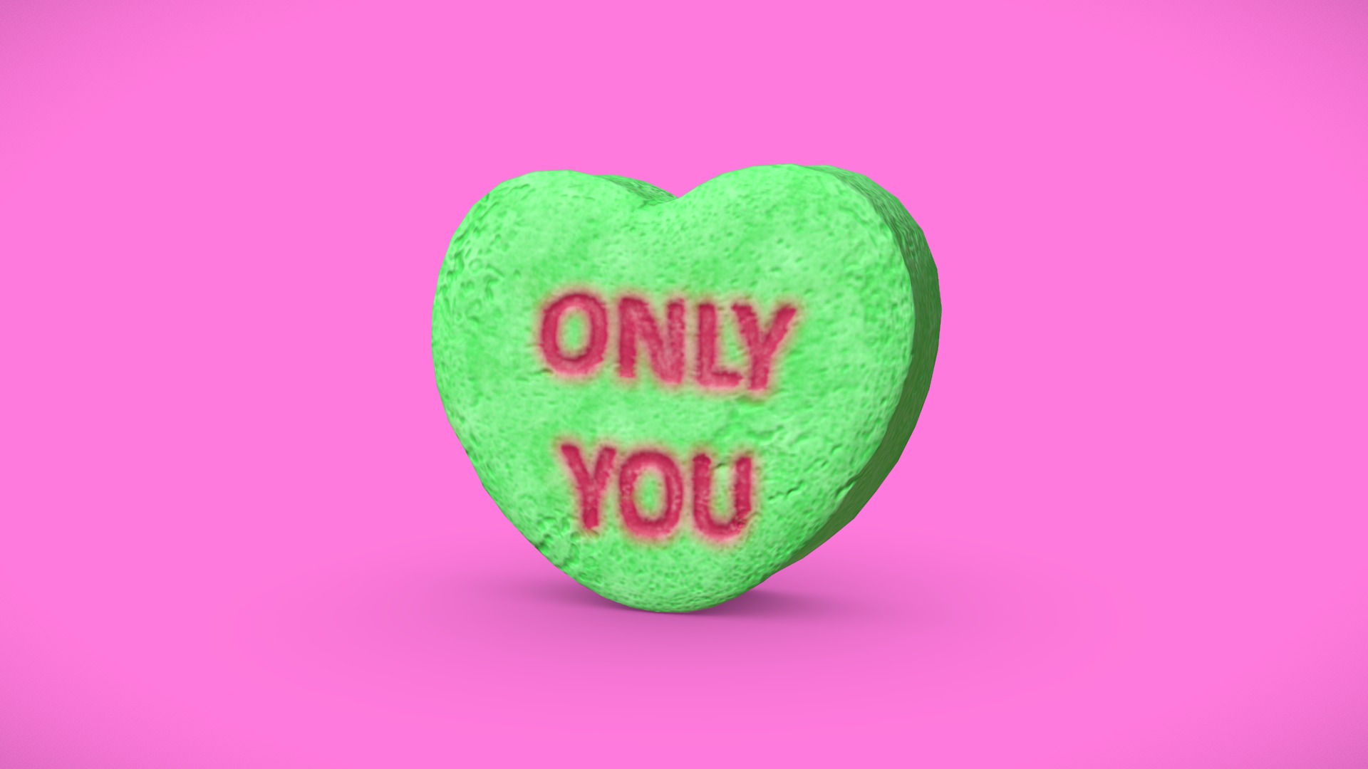 3D model Heart Candy – Only You