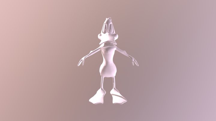 Duck Texture 3D Model