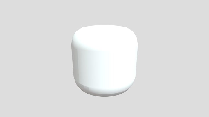 Roblox Dummy Head 3D Model