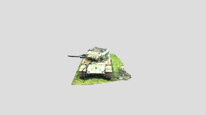Australian Army Tank 3D Model