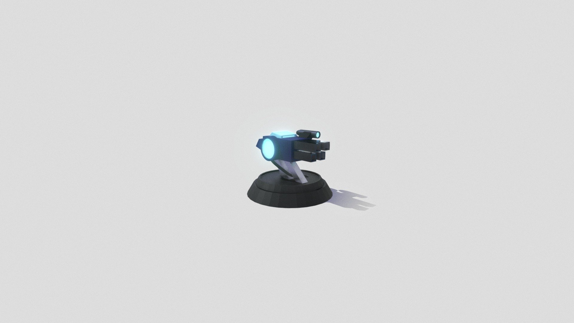 futuristic Turret