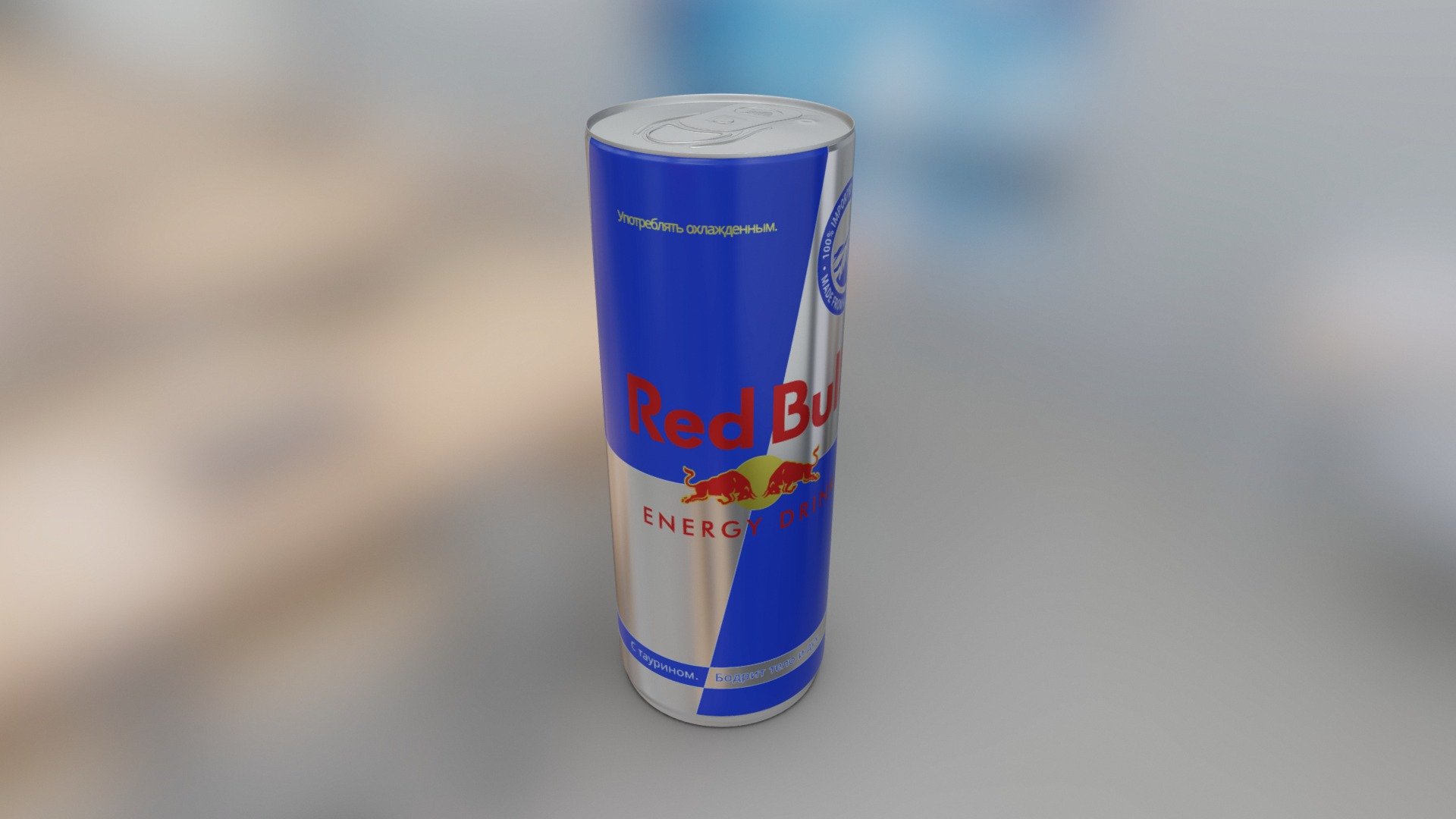 Red Bull energy drink - 3D model by Aleksei (@virare3d) [80d3266 ...